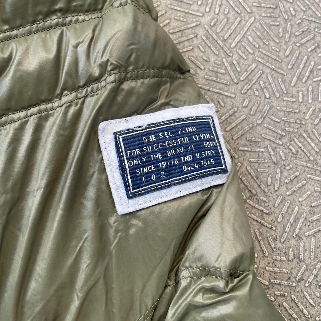 ジャケット・アウター DIESEL y2k archive puffer jacket olive