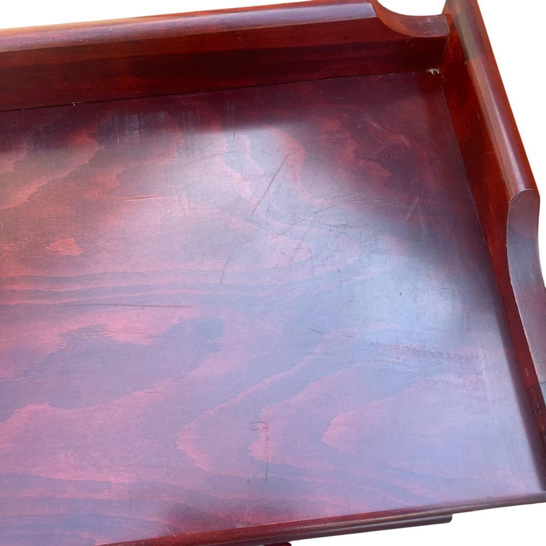 オールドカリモク　キャビネット　昭和レトロ 電話台 花台 古家具　FAX台