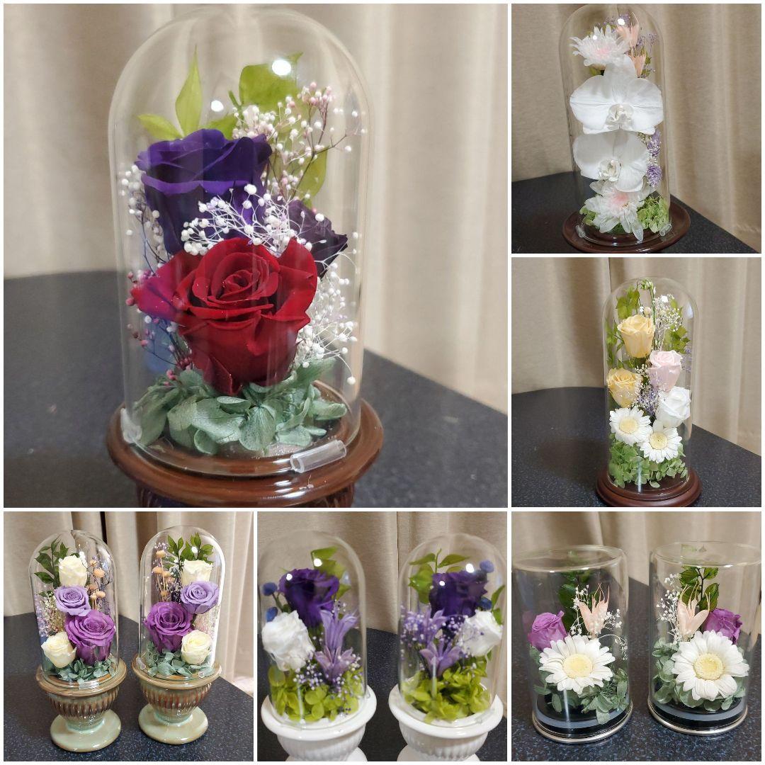 オーダー受付　　お仏壇用プリザーブドフラワー 仏花　お供え花　造花無し