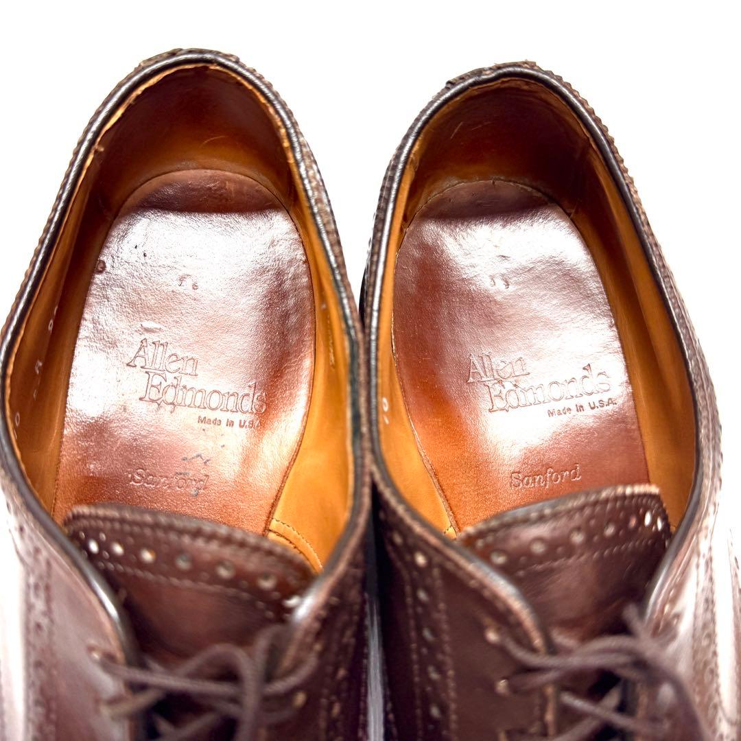 Allen Edmonds Sanford ストレートチップ USA製 レザー