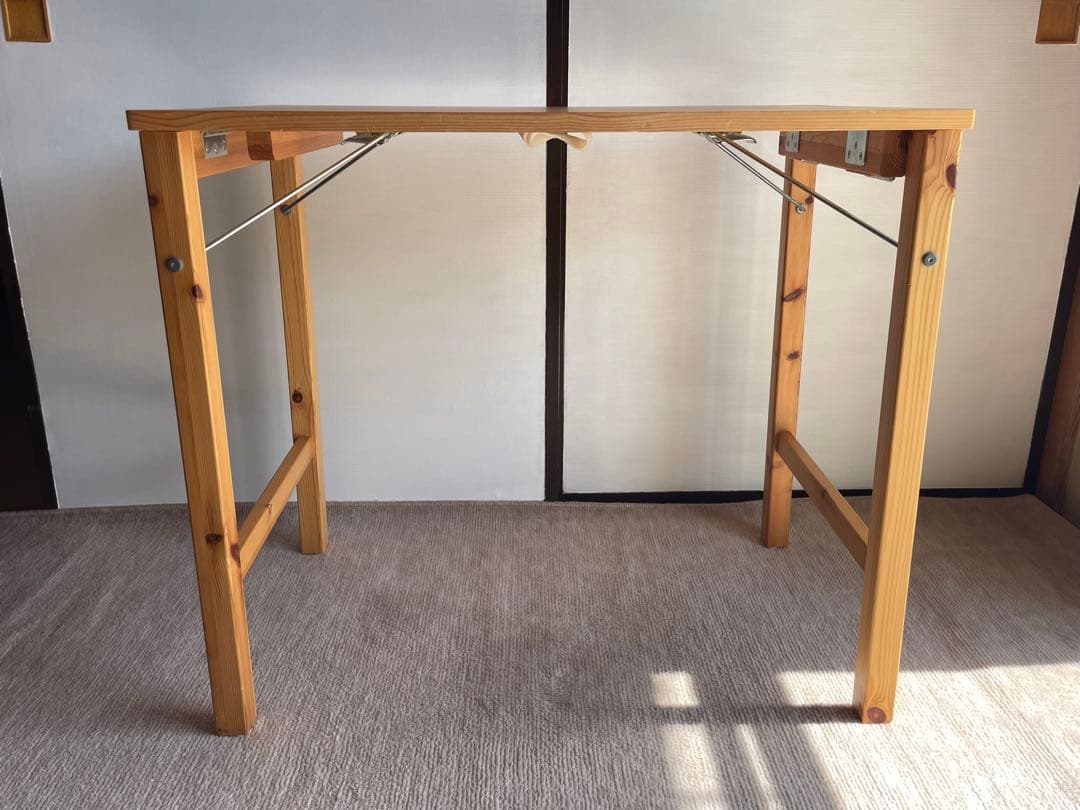 【無印良品】折りたたみテーブル ＆ 折りたたみチェア セット