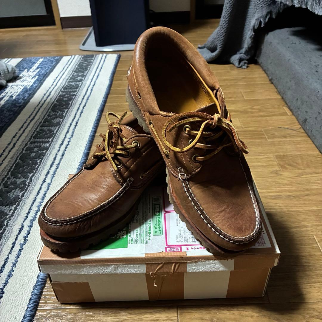 Timberland 3eye スリーアイ モカシン デッキシューズ