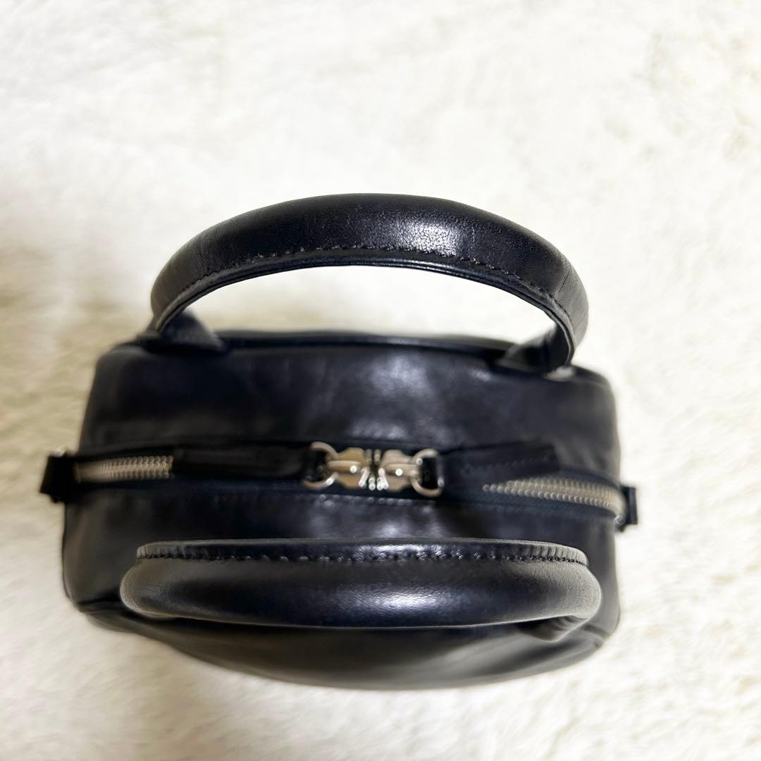 Y's ヨウジヤマモト 牛革 ショルダーバッグ カヨナカムラ ブラック 2way