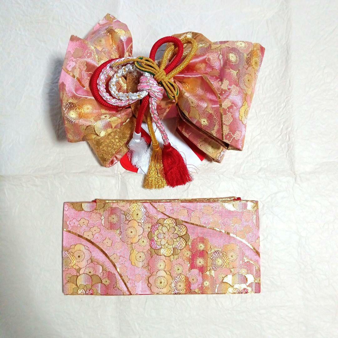 【2/2までのお値段】七五三　三歳着物・結び帯・フルセット　(25)