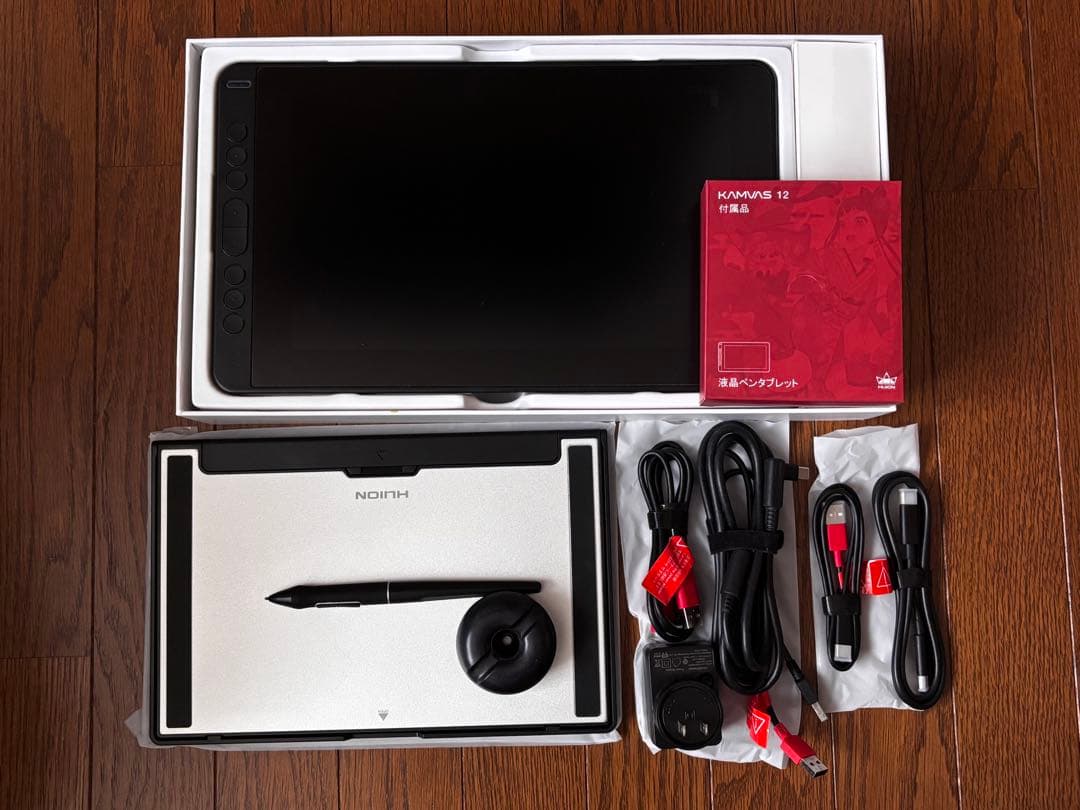 HUION Kamvas 12 液晶ペンタブレット 本体 豪華版