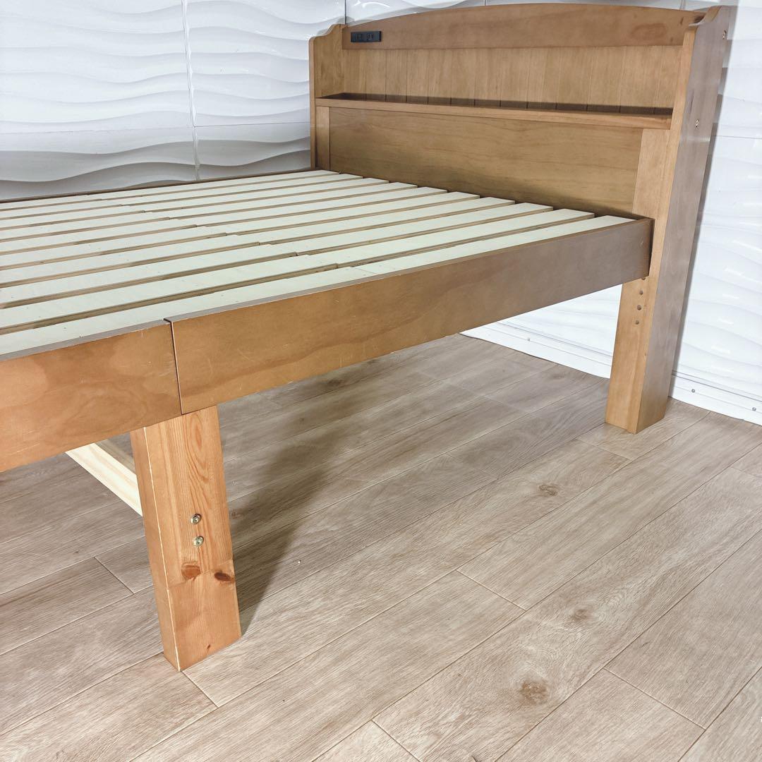 ◇萩原◇ベッドフレーム◇コンセント付き◇シングル◇大阪兵庫京都奈良滋賀和歌山◇