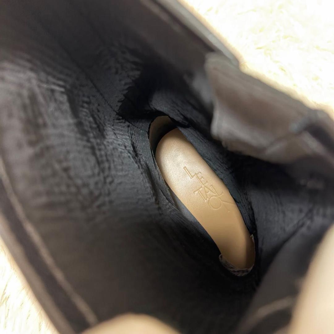 極美品✨ルタロン エンジニアブーツ トラックソール 厚底 軽量 シボ革 LL