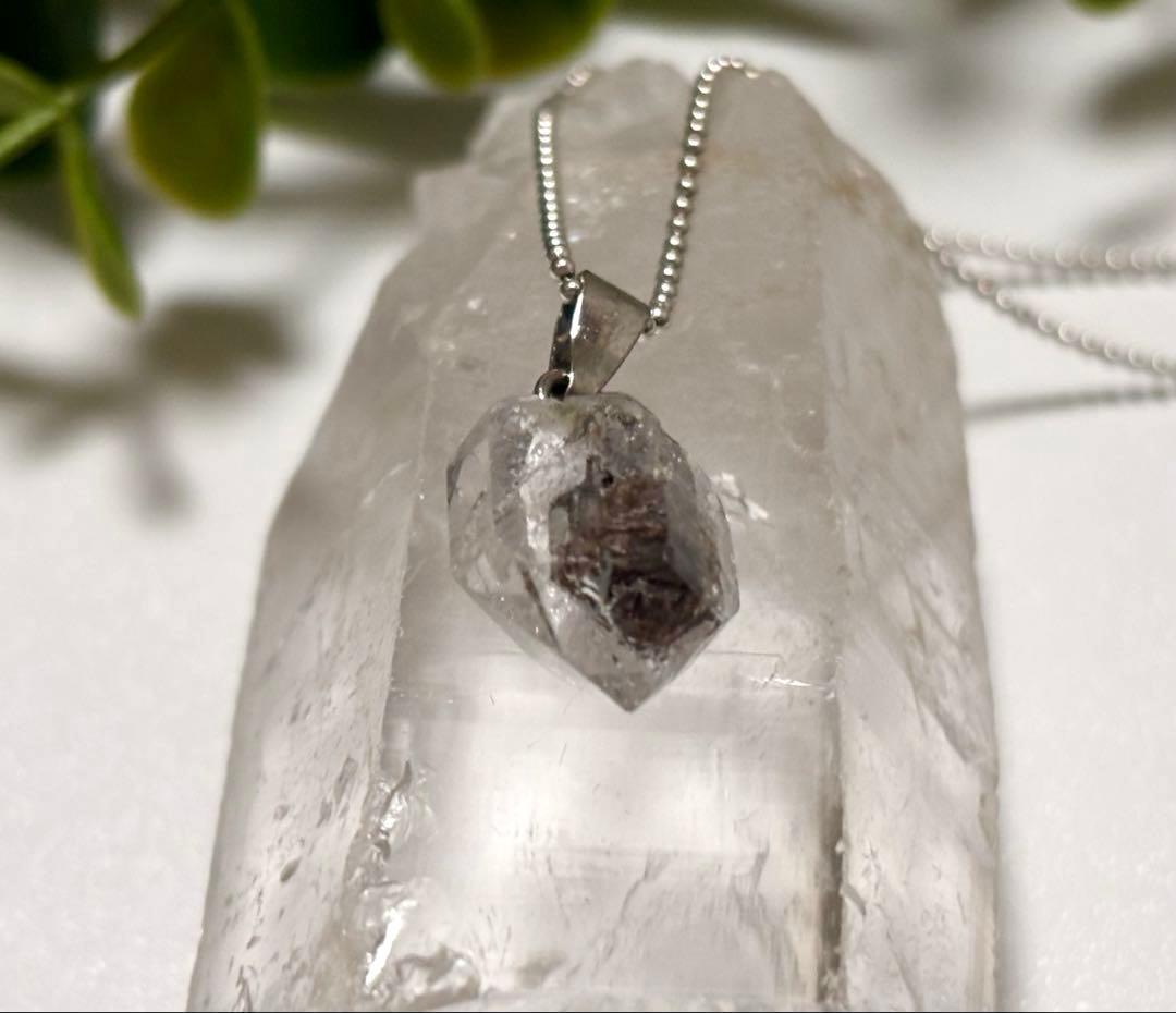 究極品質　奇跡のドリームストーン　幻のアルティメイトハーキマーダイヤモンドのPT