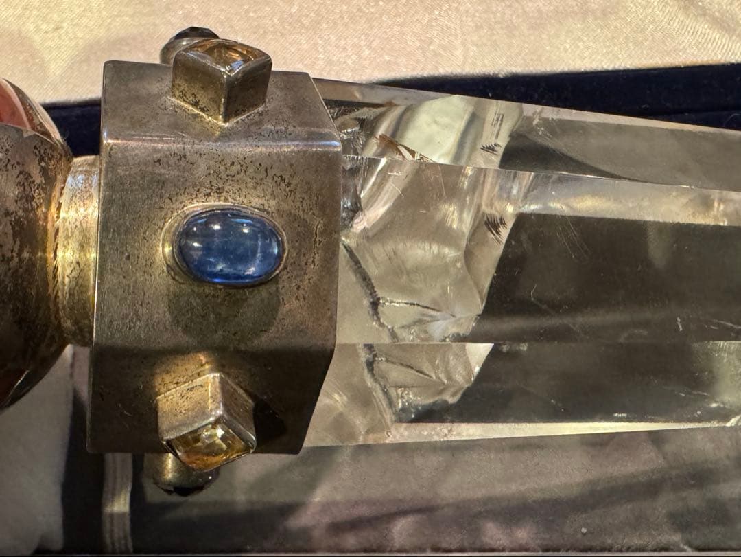 【限定特価】クリスタルワンド(パワーストーン多数付属)