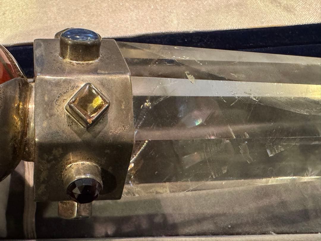 【限定特価】クリスタルワンド(パワーストーン多数付属)