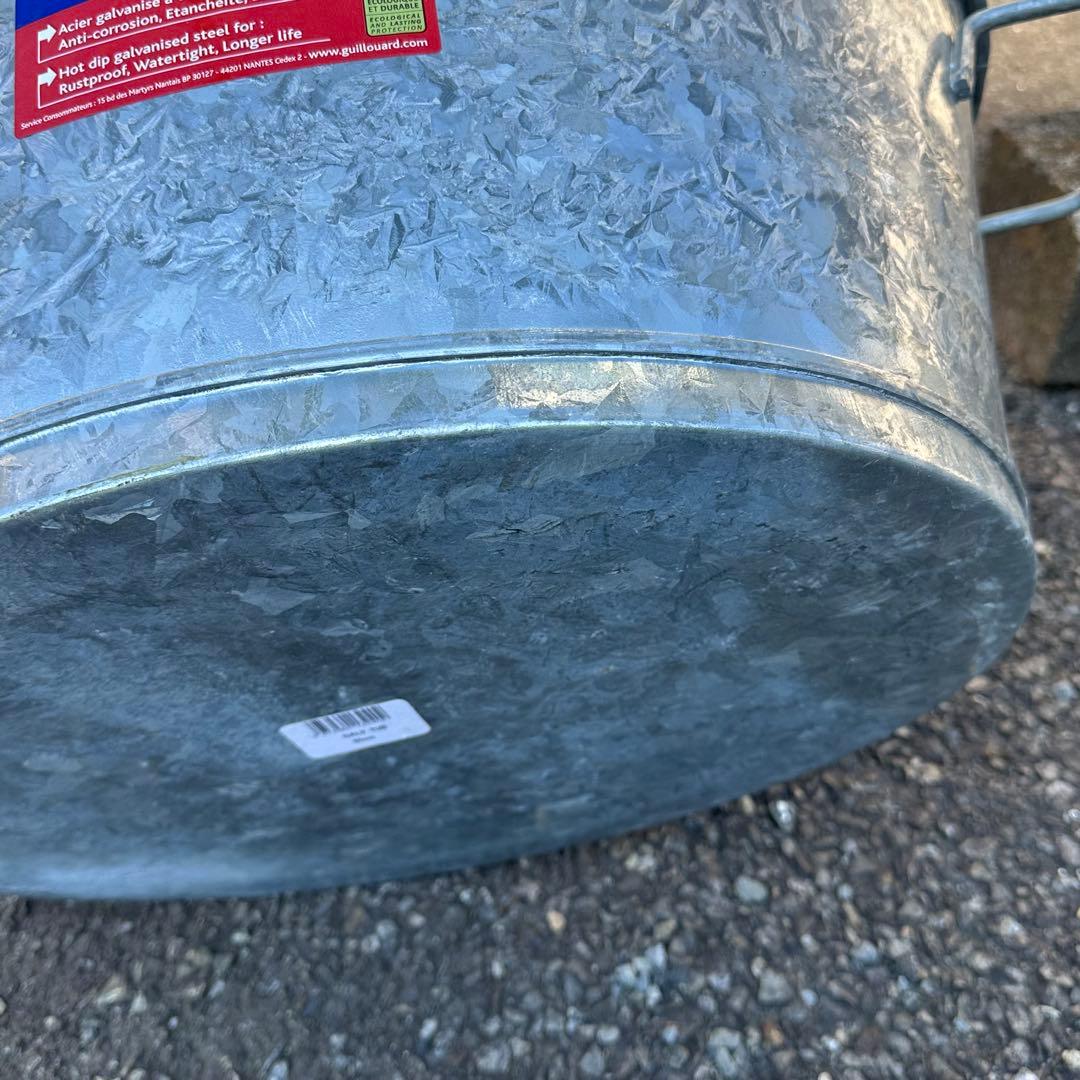 Guillouad ギルアード タブ 溶融亜鉛 タライ フランス製