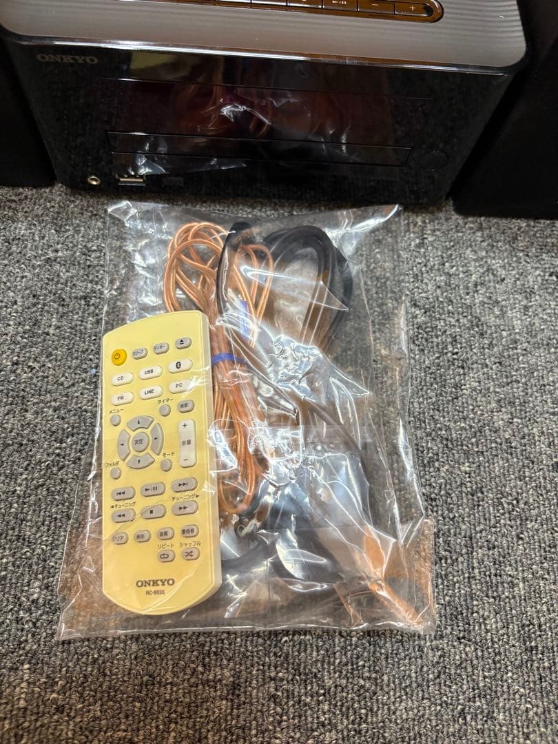 ONKYO CR-U6 CD ミニコンポ　リモコン付き