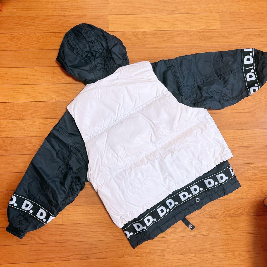 デサント　スキーウェア　黒×白　ブラック×ホワイト　レディース　スノーボード