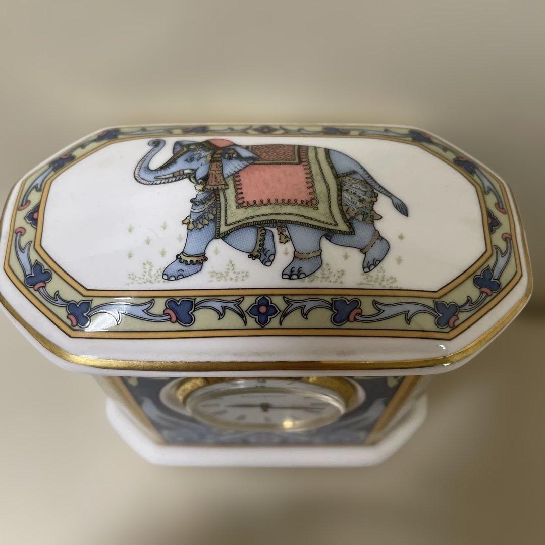  象デザイン 置時計