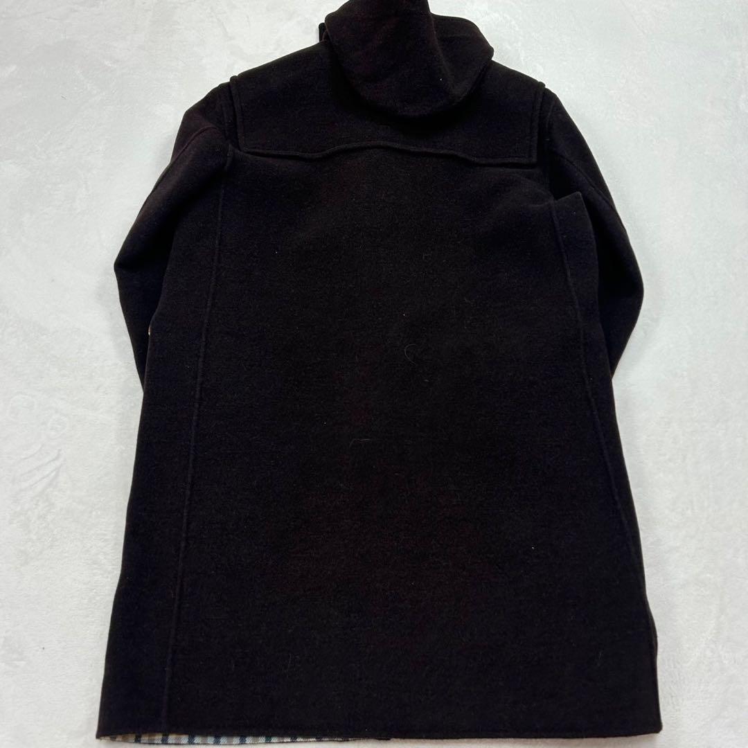 G254 美品 M アクアスキュータム アンゴラ混 ダッフルコート メンズ