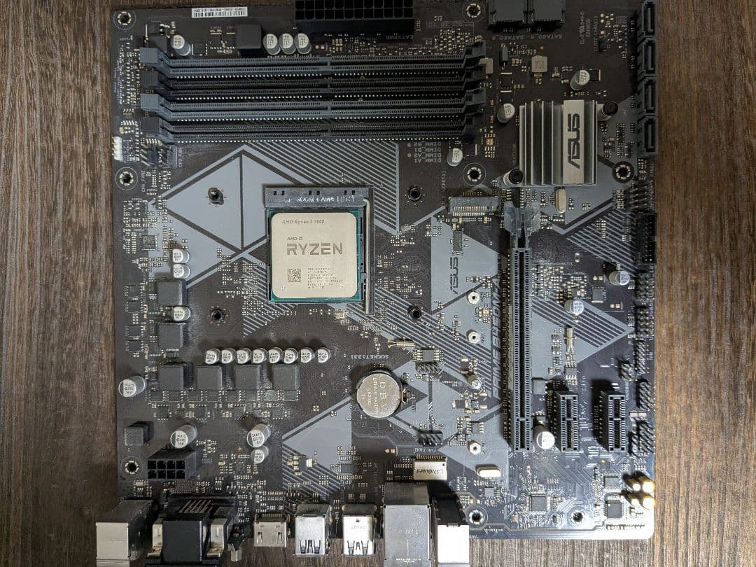 B450M-A ＋Ryzen5 3500 ＋リテールクーラー　3点