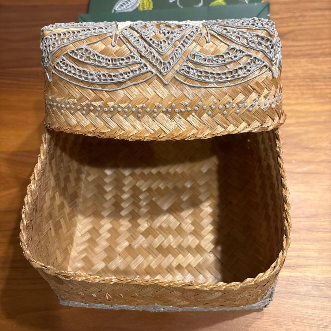 インドネシア館で購入したカゴ（M）