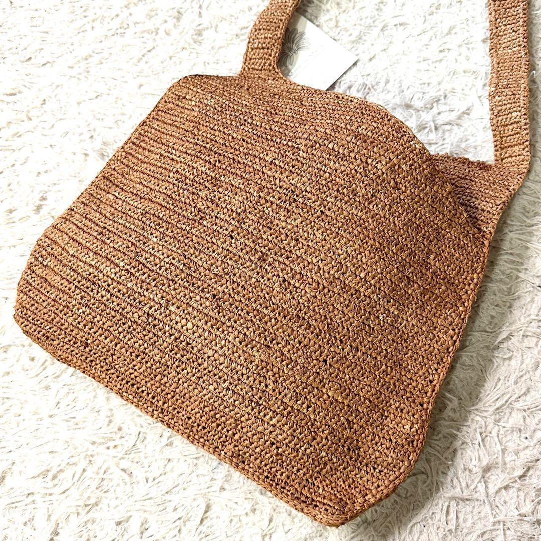 新品タグ付き✨メイドインマダ ワンショルダーバッグ マダガスカル製