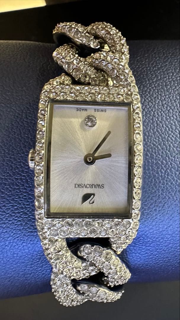 【美品】スワロフスキー腕時計