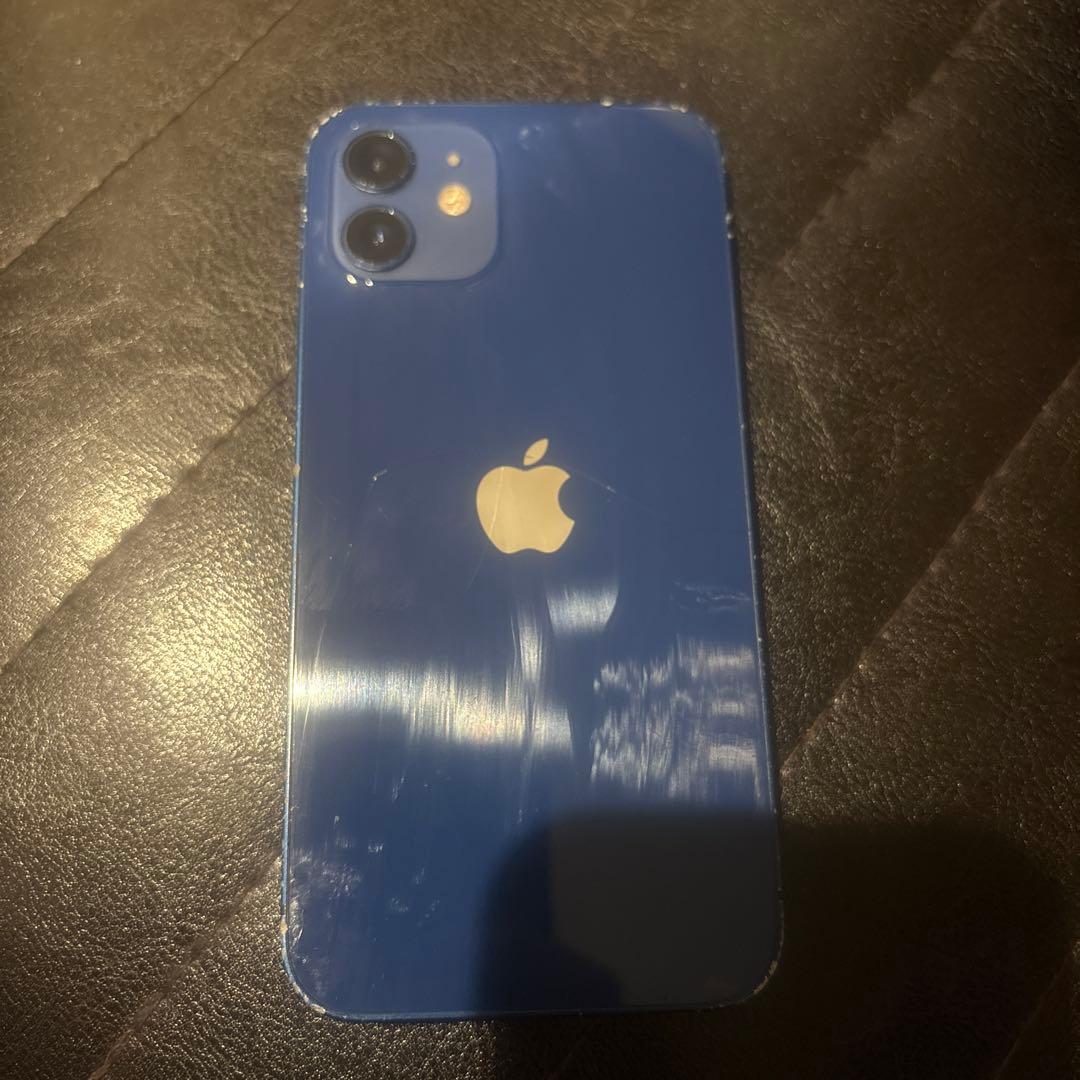 Apple iPhone 12 青色 本体