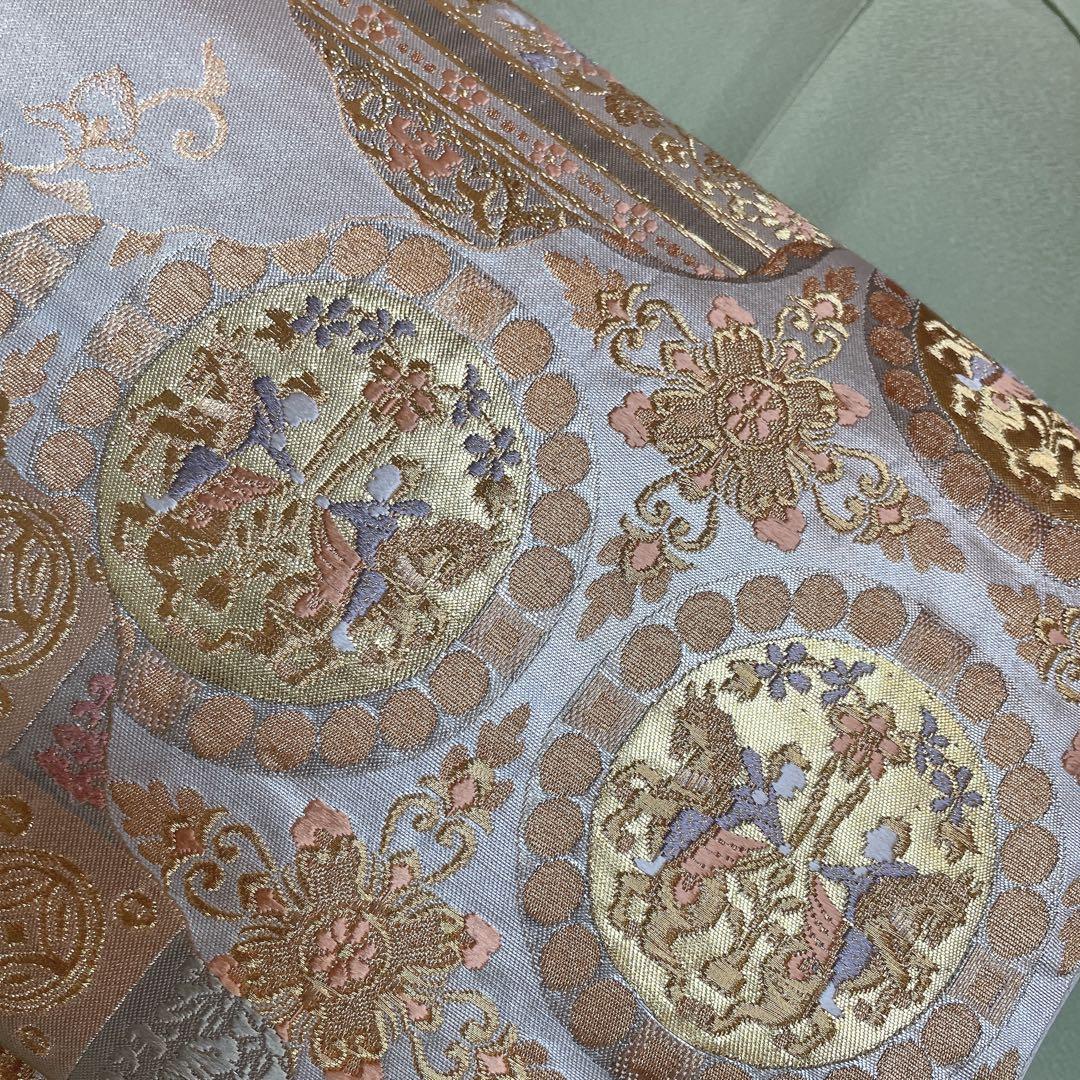 訪問着　フルセット　汕頭刺繍　宝相華　入学式　卒業式　着物　I6