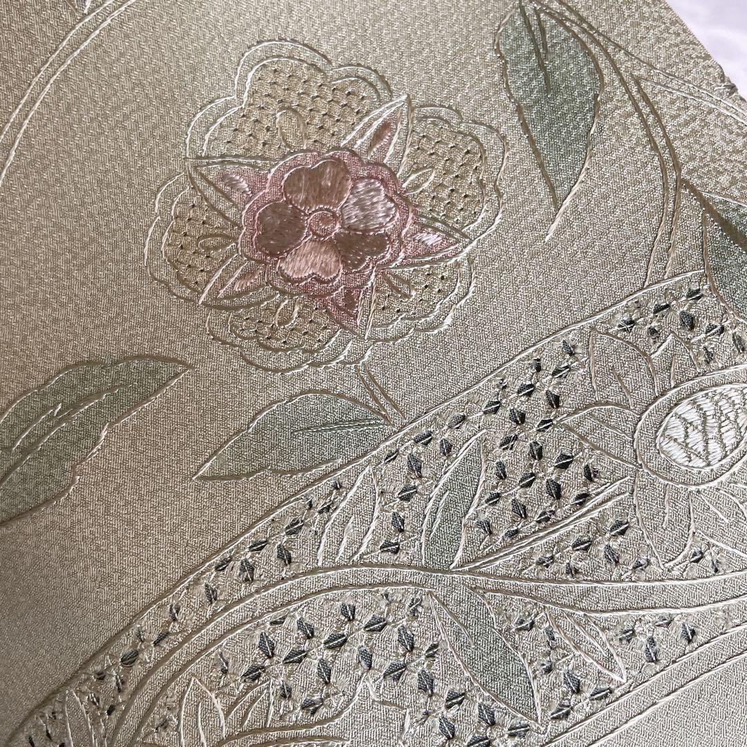 訪問着　フルセット　汕頭刺繍　宝相華　入学式　卒業式　着物　I6