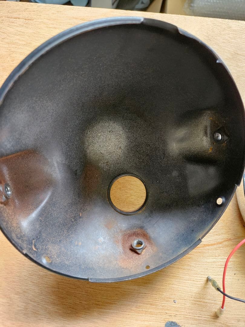 シビエヘッドライト ストーンガード付き