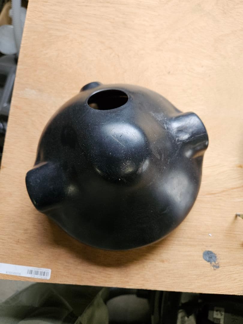 シビエヘッドライト ストーンガード付き