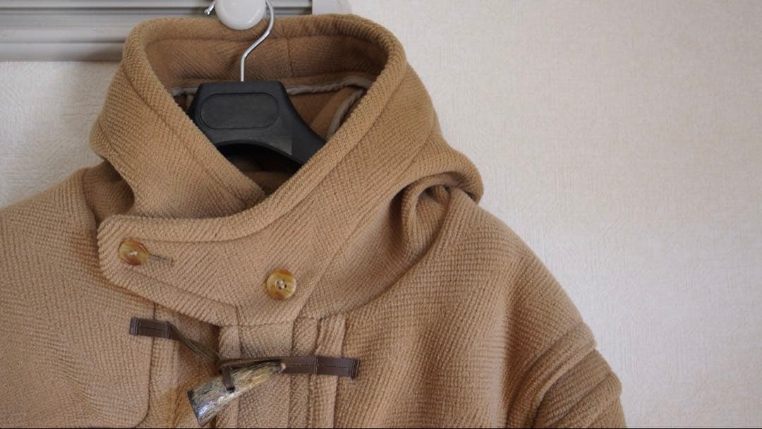 OldEngland モカブラウン　ダッフルコート　ムーアブルック