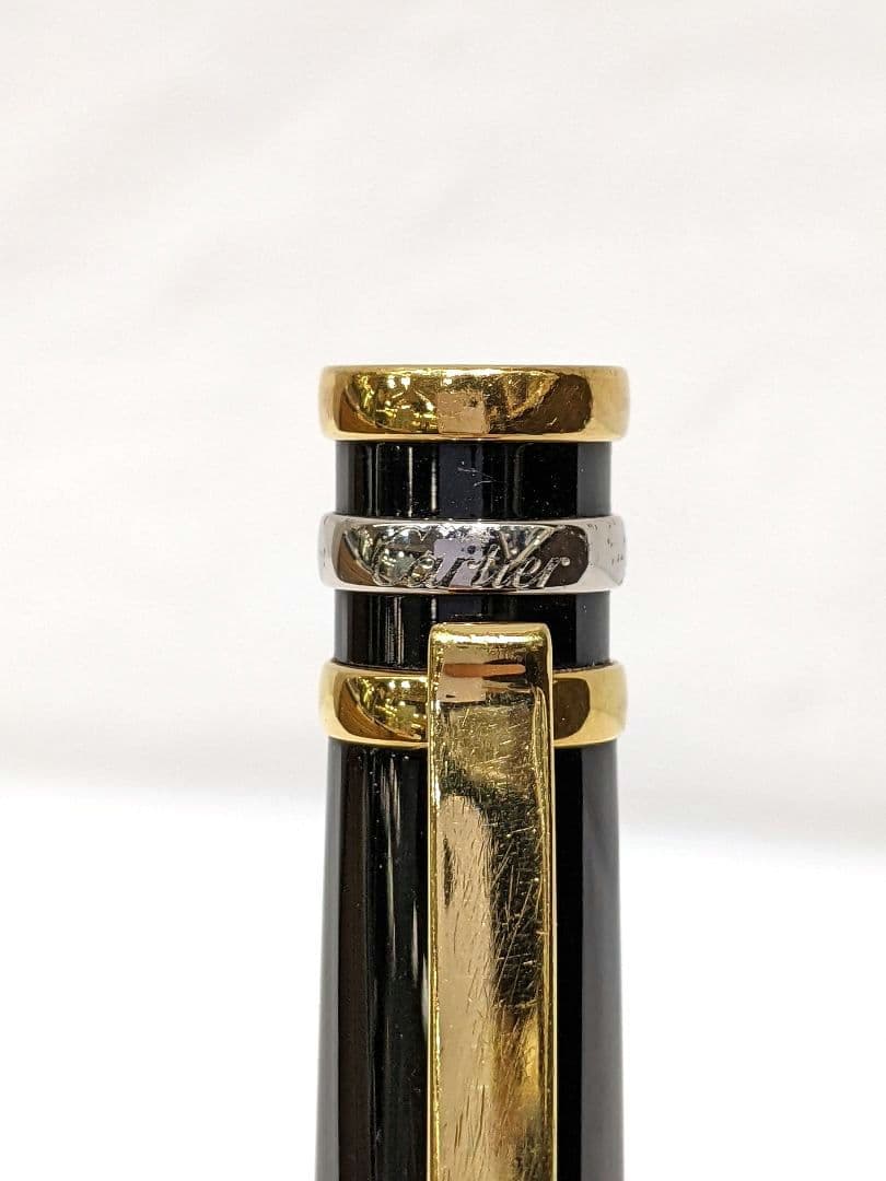 Cartier カルティエ トリニティ ボールペン ツイスト ブラック ゴールド