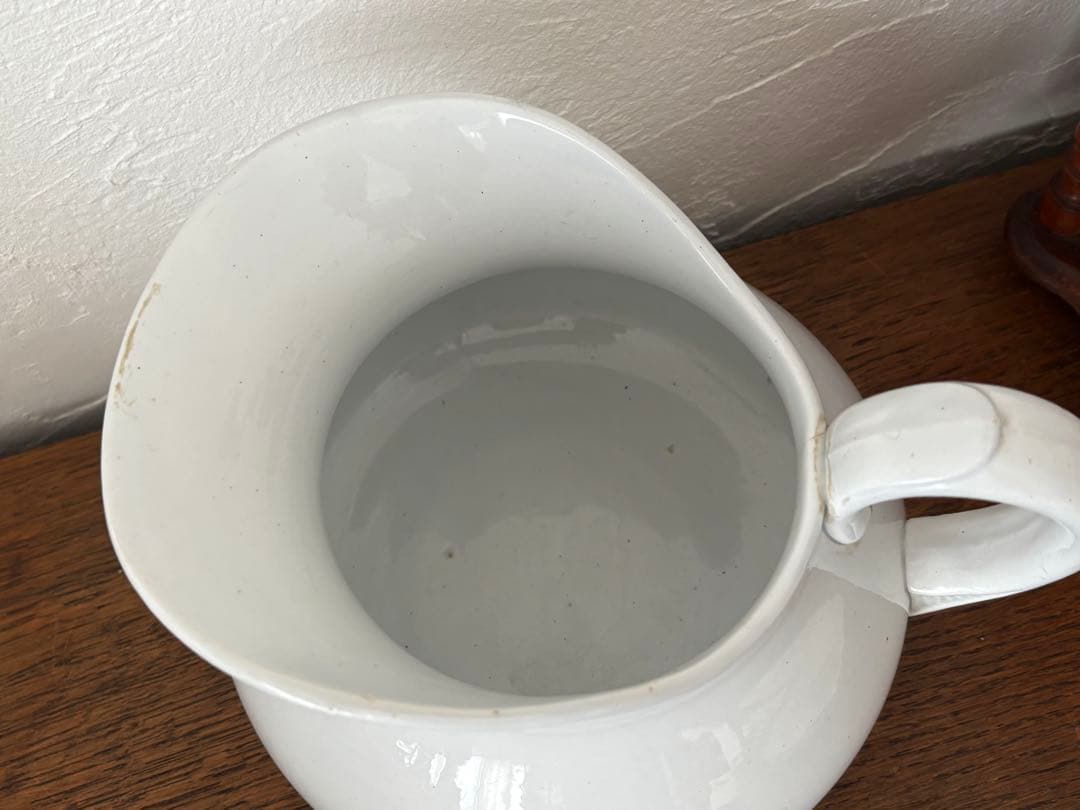 フランス　蚤の市　ピッチャー　ジャグ　ブロカント