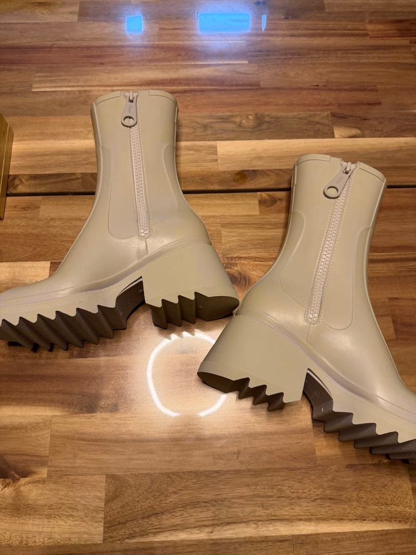 Chloé ベージュ 長靴 厚底