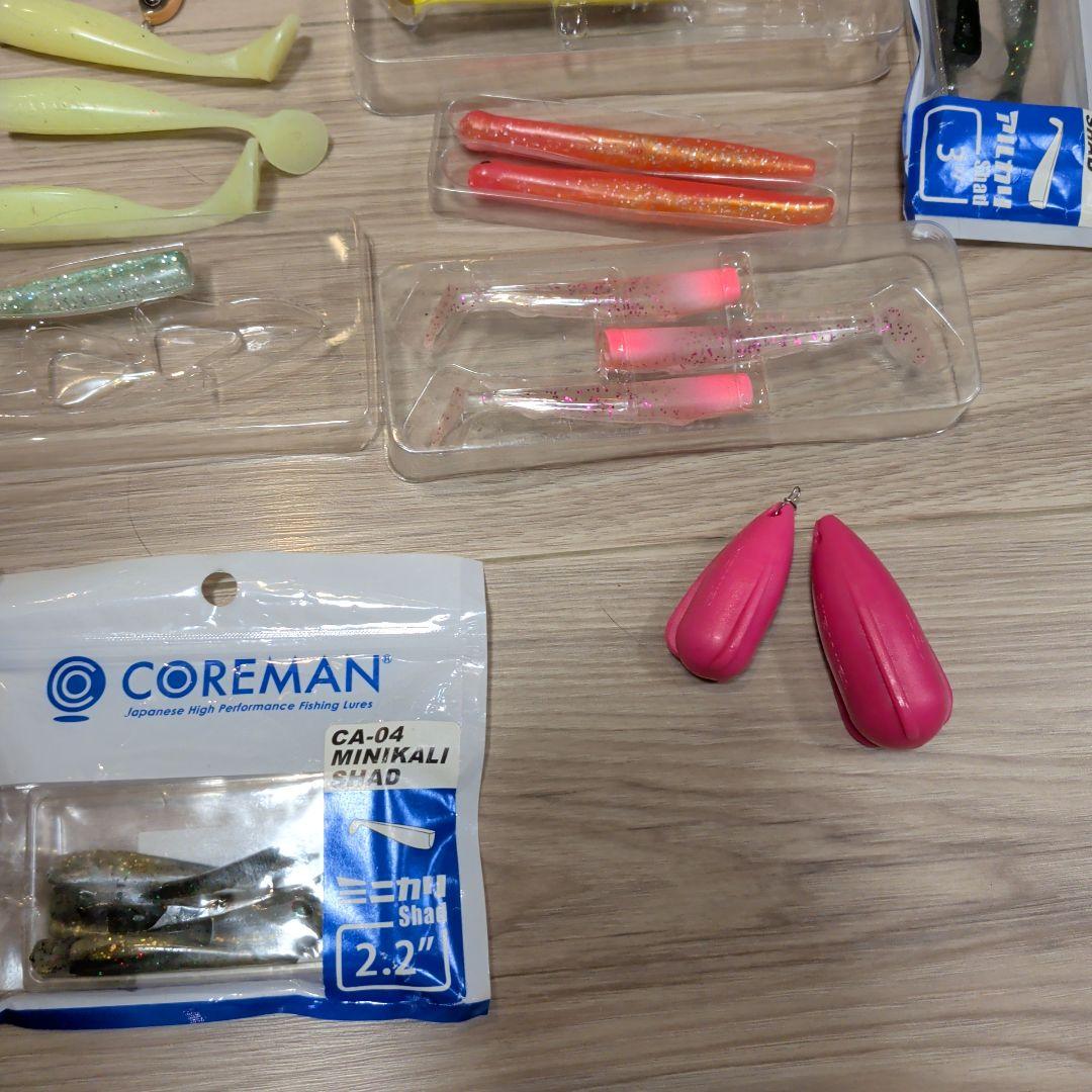 釣り用タックルボックス シーバス用ルアー70個超セット まとめ売り