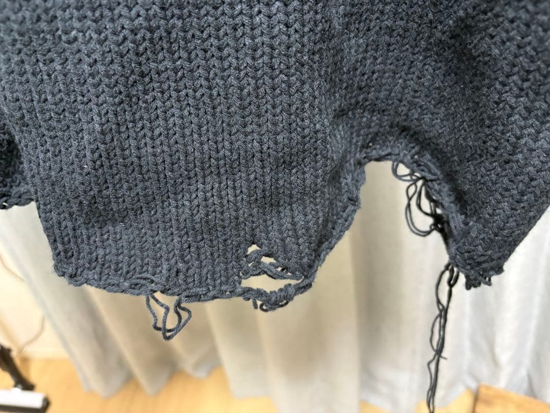 doublet 3Dパッチ ニットベスト