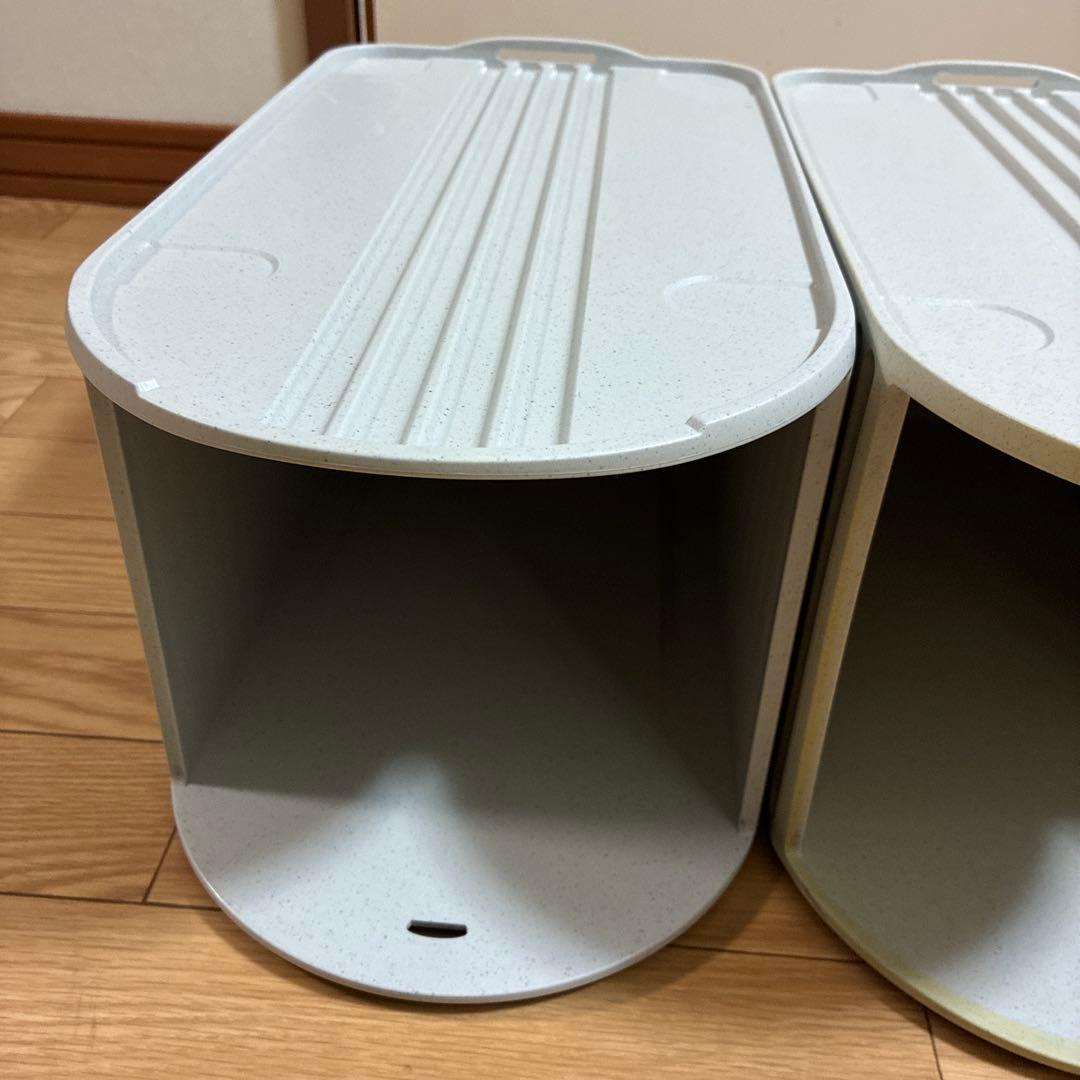 ★タッパーウェア❗️ ディリーストッカー&引き出しスリット2個の３段セット❗️