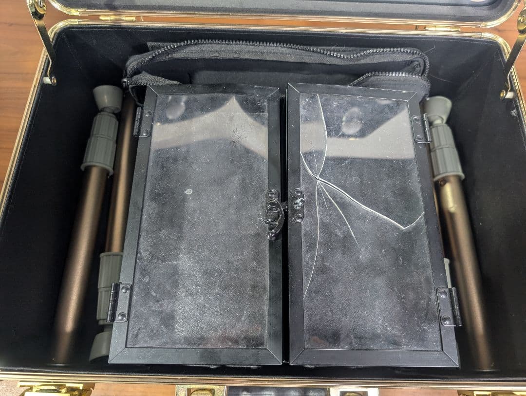 （M.H）Franc Franc ハリウッドボックス ホワイト ・ジャンク品