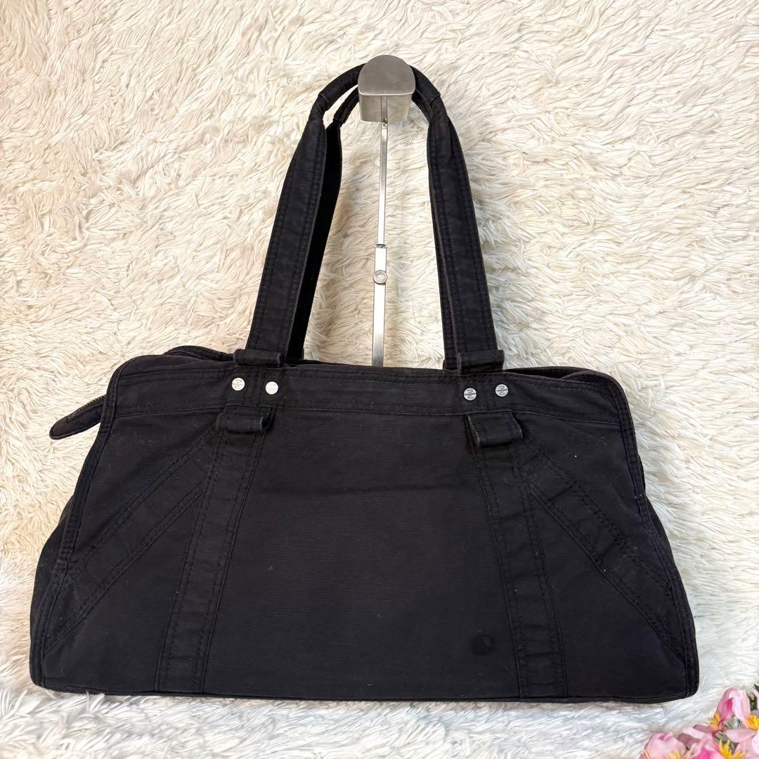 DIESEL archive l logo ショルダーバッグ　Y2K 黒