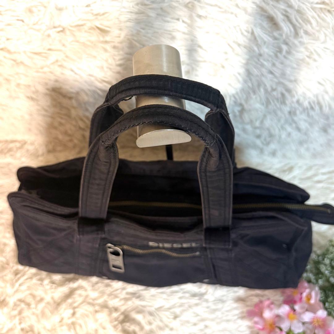 DIESEL archive l logo ショルダーバッグ　Y2K 黒