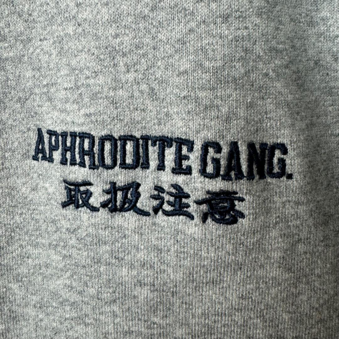 【希少】ブラックアイパッチ アフロディーテギャング 舐達磨 XL グレー