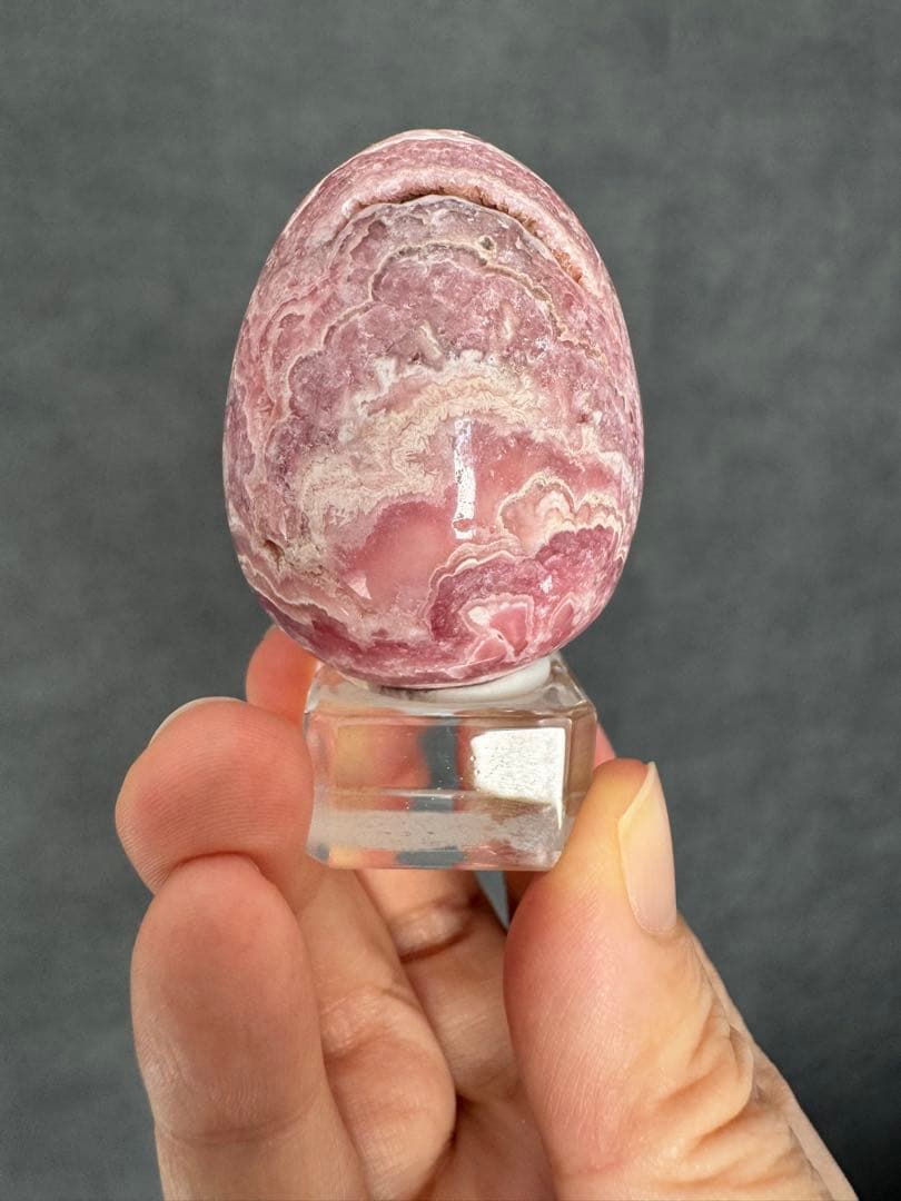 インカローズ エッグ⭐︎美発色ピンクの花模様＆キラキラ⭐︎ドゥルージー