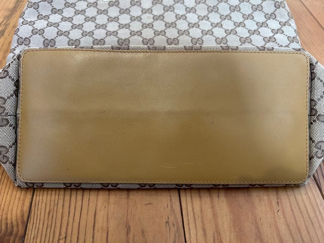 GUCCI GGパターン ハンドバッグ ベージュ