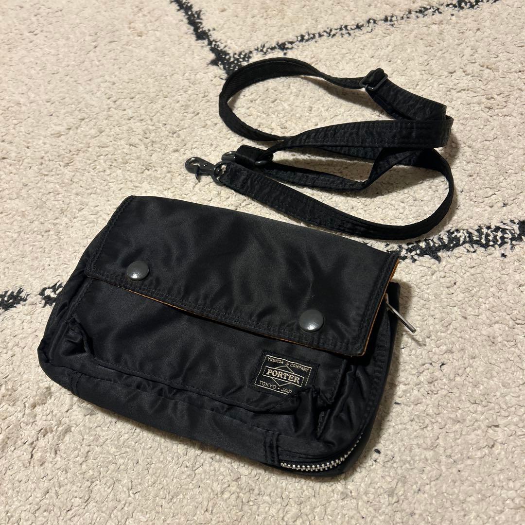 レ*プ様 【美品】PORTER ポーター/タンカーブラック/ショルダーバッグ3w