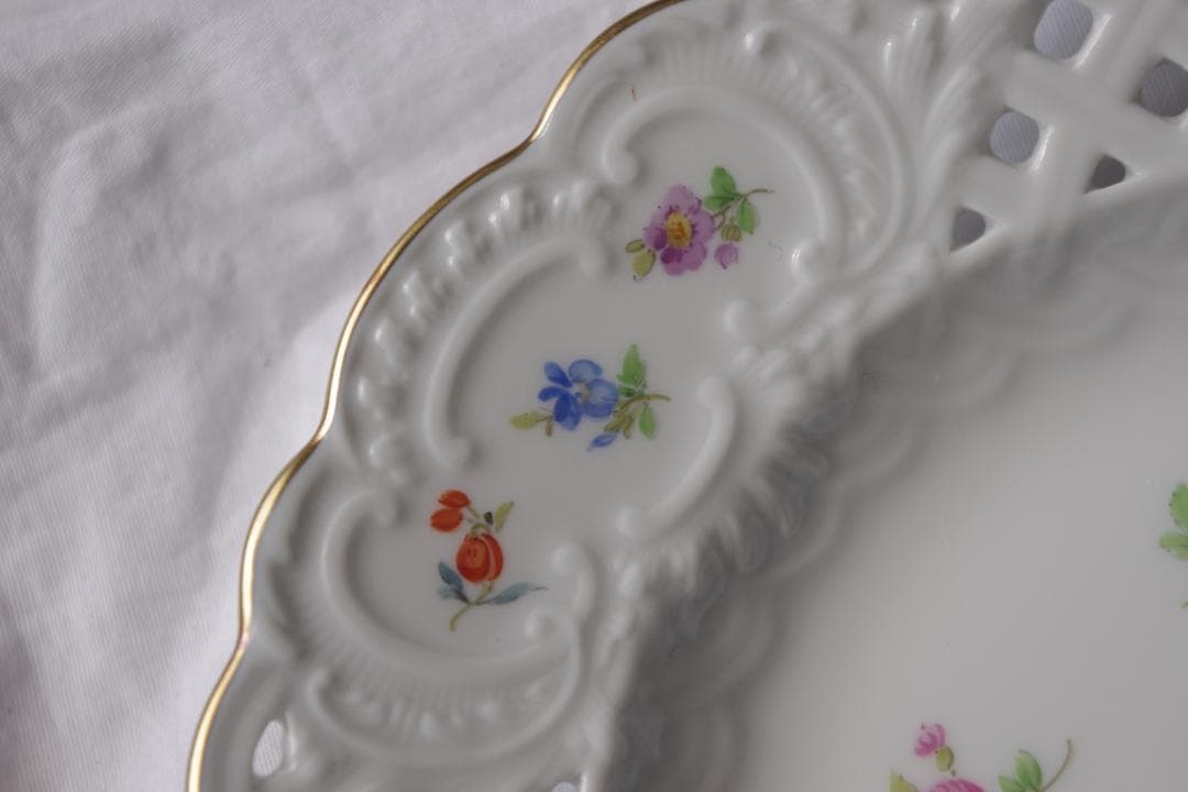 マイセンの皿2枚セット