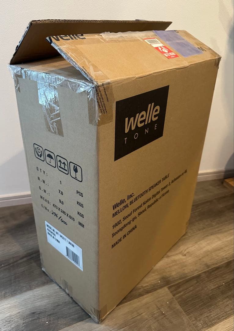 Welle 360°Bluetoothスピーカー Mellow W501T Qi