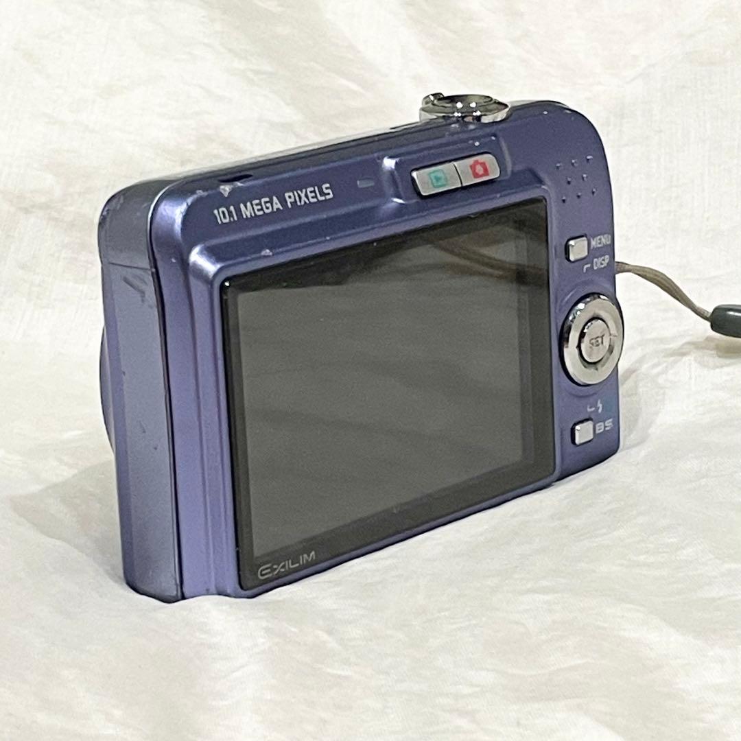 【美品】CASIO EXILIM EX-Z1080 パープル ブルー　デジカメ