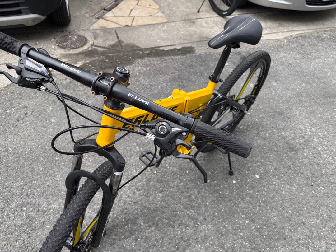 ESLUVE マウンテンバイク 大径ホイール　折りたたみ式