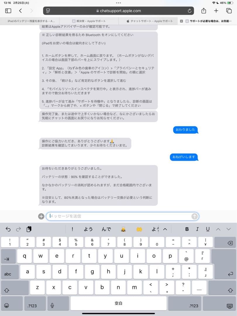 iPadプロ 12.9インチ 第4世代 512GB