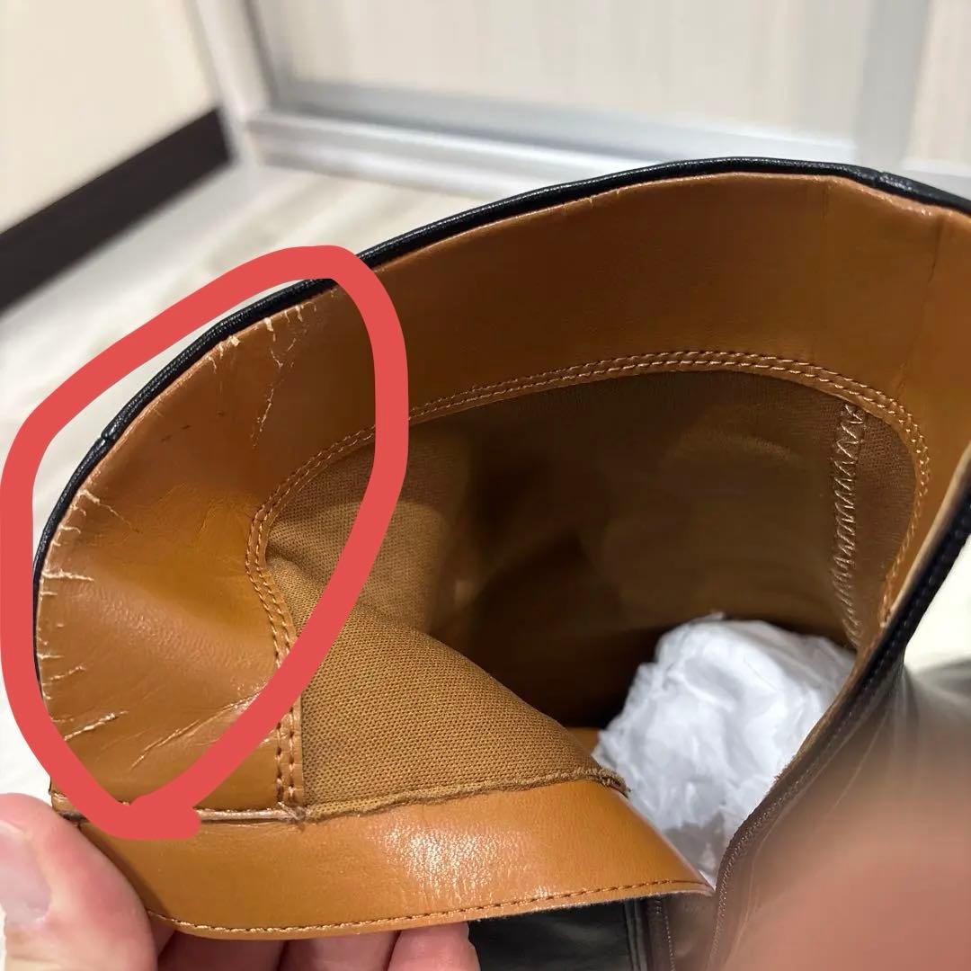 r*r様 TODAYFUL Square Short Boots ブラック38サ