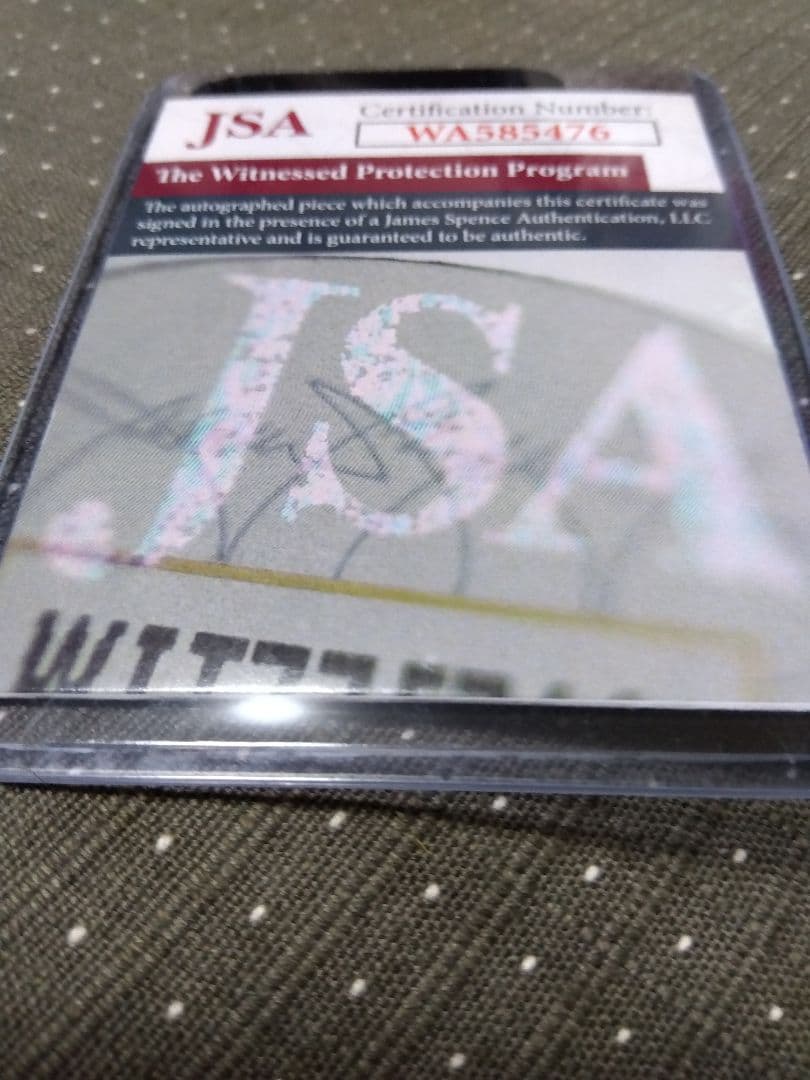 ラーズヌ゙ートバー選手直筆サインボール　ＷＢＣ公式球