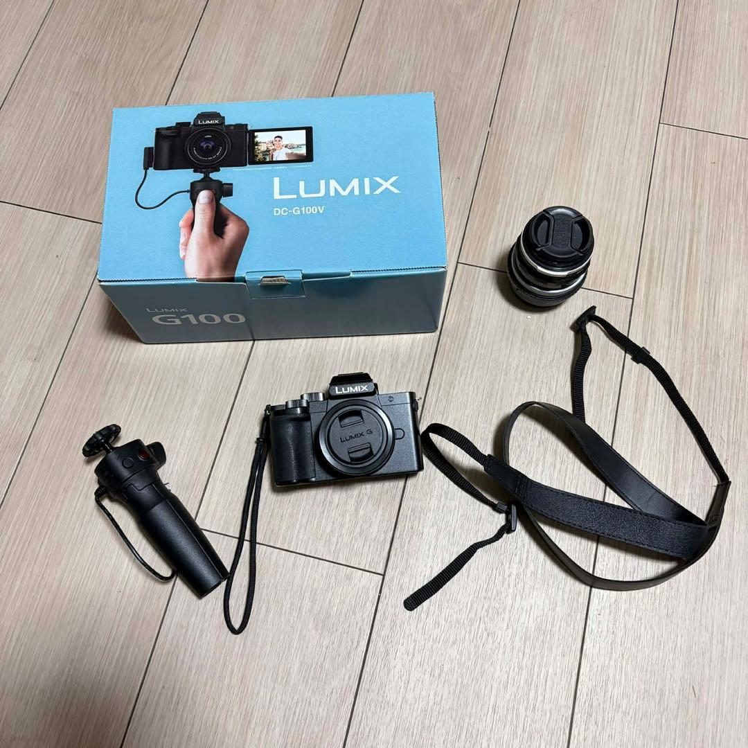 LUMIX G100 ミラーレス一眼 本体と付属品